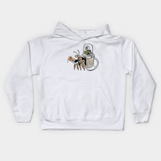 Ticker Hermit Crab Kids Hoodie